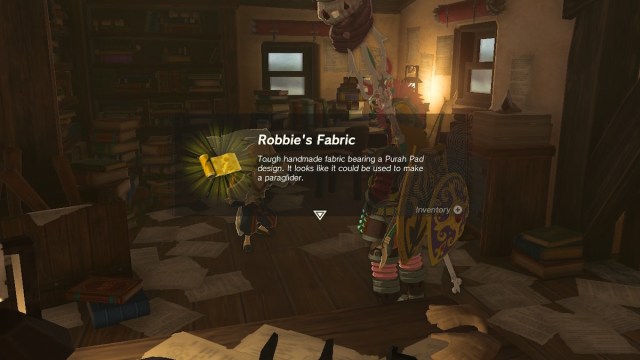 Robbie's Fabric in The Legend of Zelda: Tears of the Kingdom.