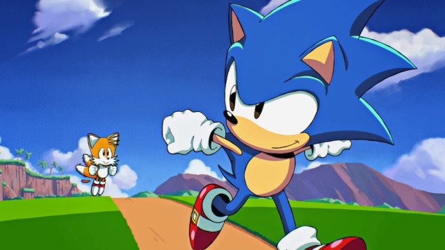 Sonic and Tails in Sonic Origins.