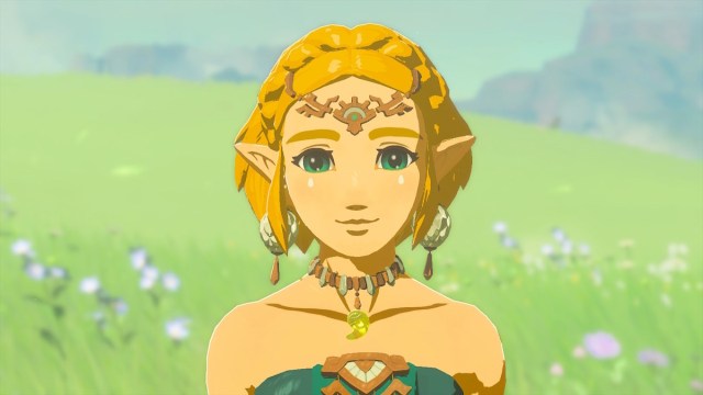 Prinzessin Zelda in The Legend of Zelda: Tears of the Kingdom.