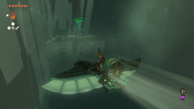 gliding to the finish in apogek shrine