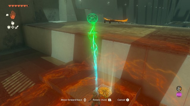 moving a fan in apogek shrine