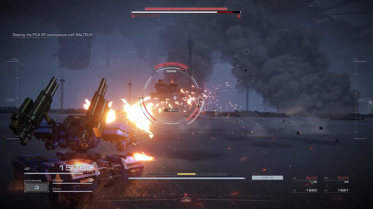 How to beat Balteus the Watchpoint boss in Armored Core 6 (AC6)