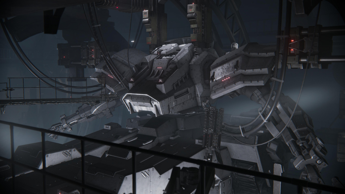 Tank mech in Armored Core 6