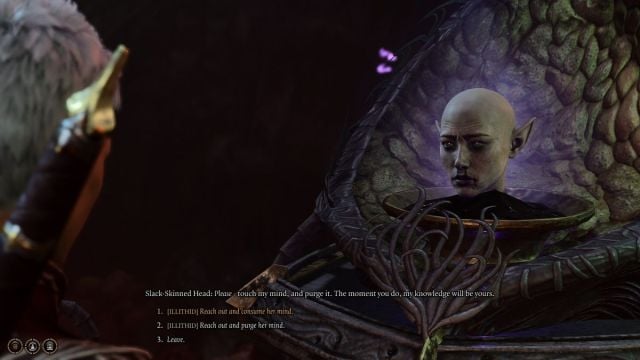 Baldur's Gate 3: Голова со слабой кожей для бодрствующего разума