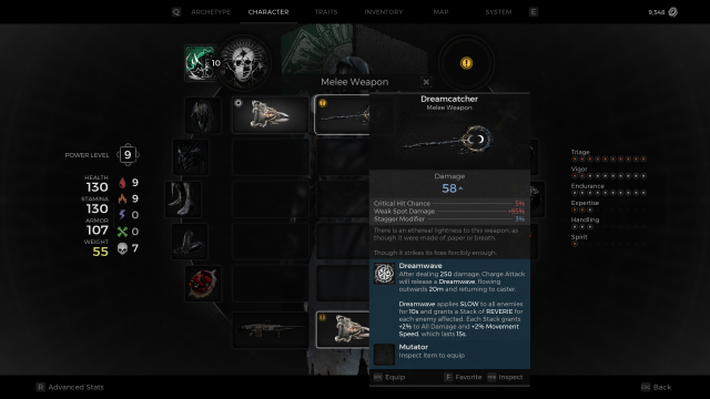 Как получить оружие Ловец снов в Remnant 2