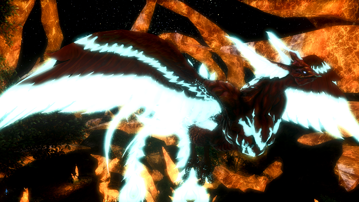 Here's how to get the FFXIV Rising Phoenix mount. This year's rewards from The Rising 2023 include this firey bird, which you can't see the WoL on. Instead, they've become the bird.