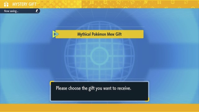 Claiming a Mystery Gift in Pokemon Scarlet & Violet