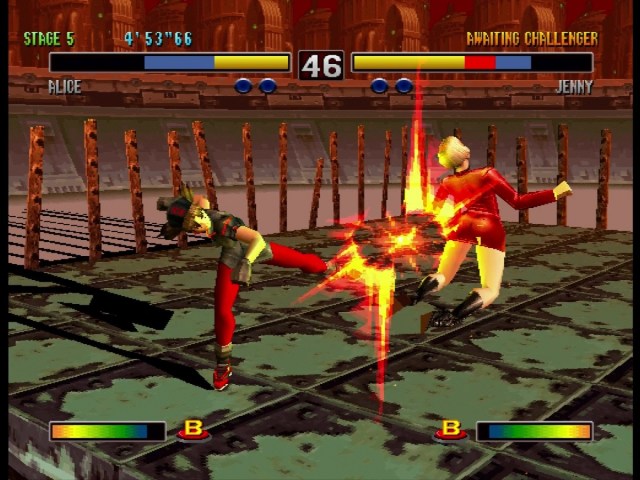Bloody Roar 2 Spinning Roundhouse