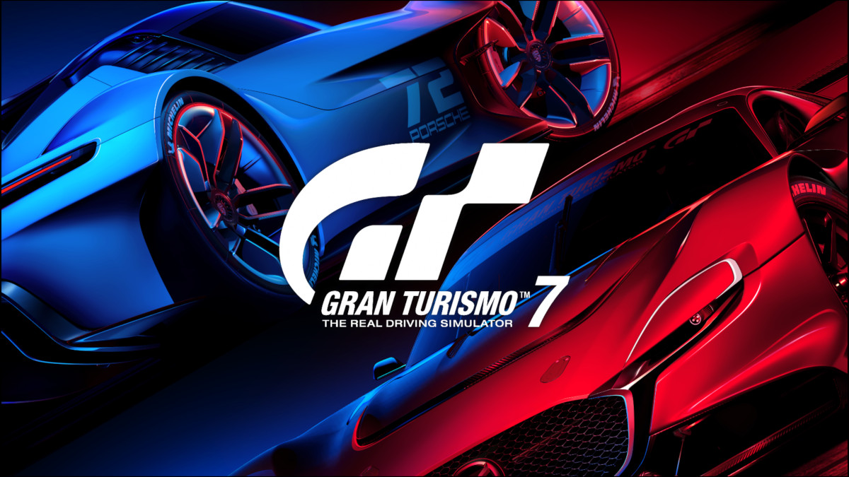 Gran Turismo 7 title screen.