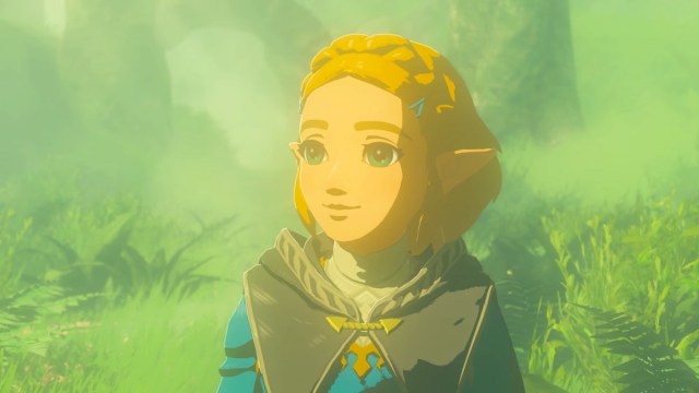 Zelda en Lágrimas del Reino.