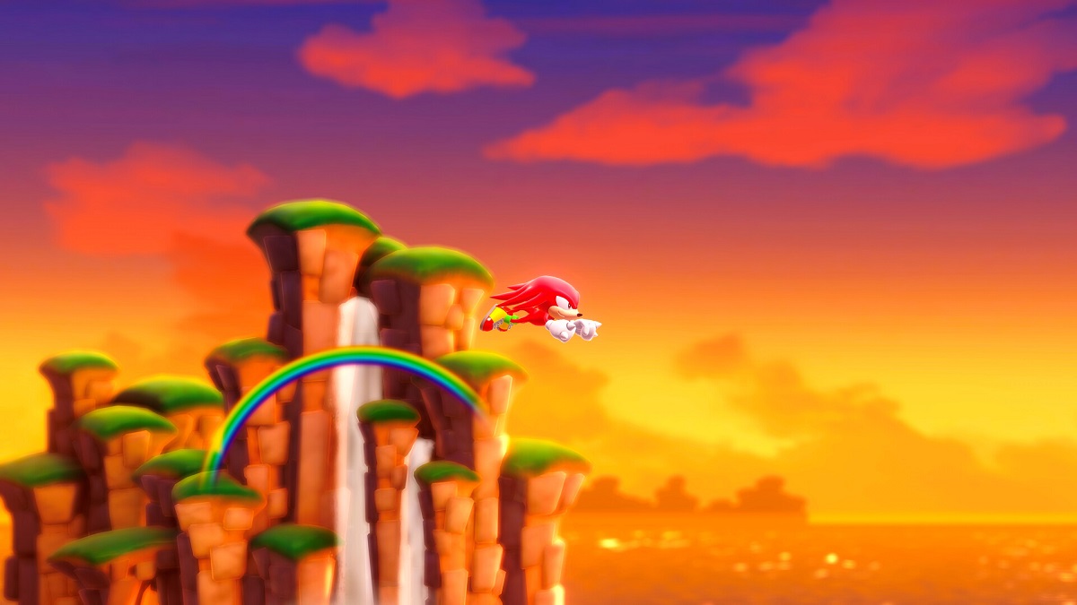 Knuckles is one of the Sonic Superstars characters
