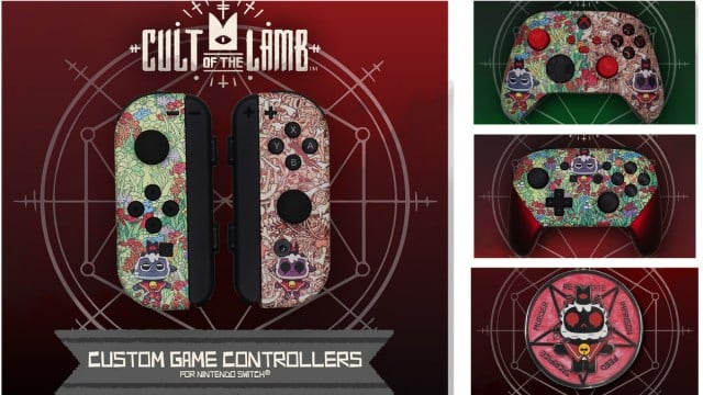 All custom Cult of the Lamb controllers except PS5