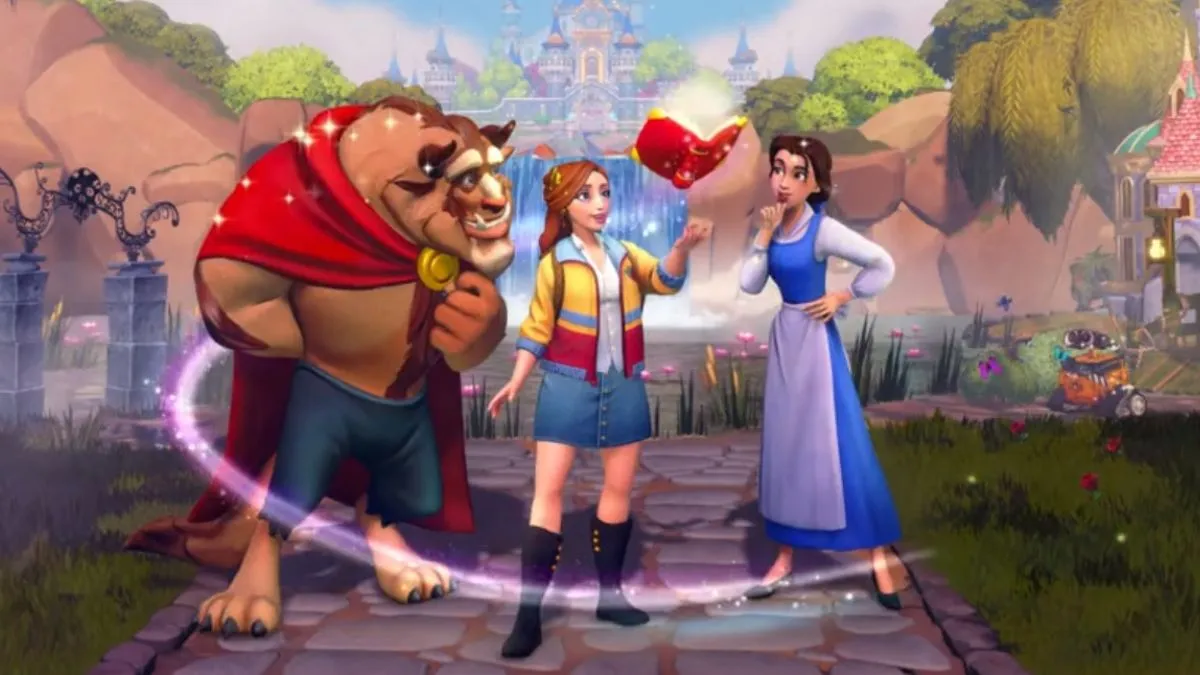 Belle and Beast say “Bonjour” to Disney Dreamlight Valley this month