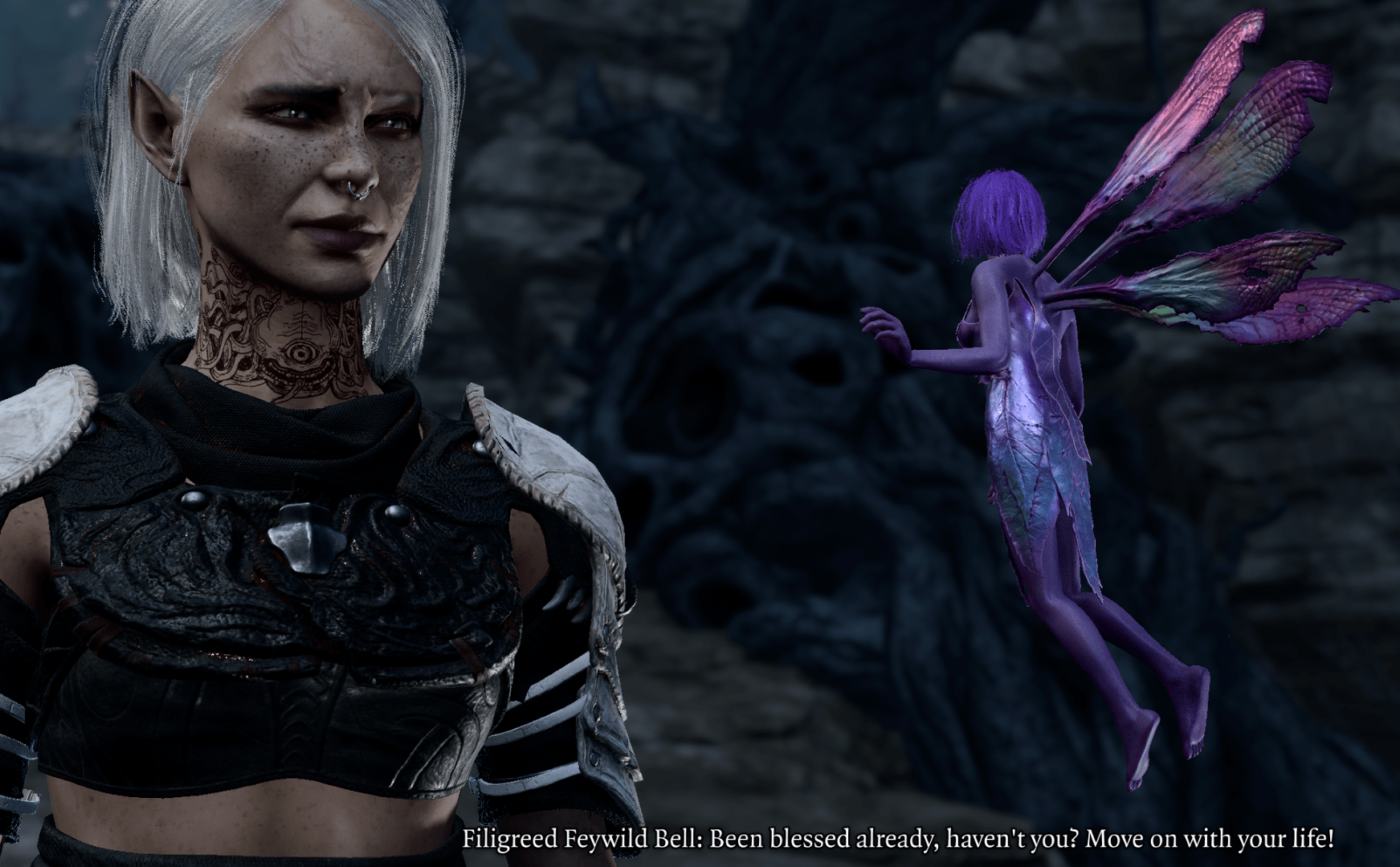 The choice to free Dolly the Pixie in BG3 isn't made easier when you meet her. 