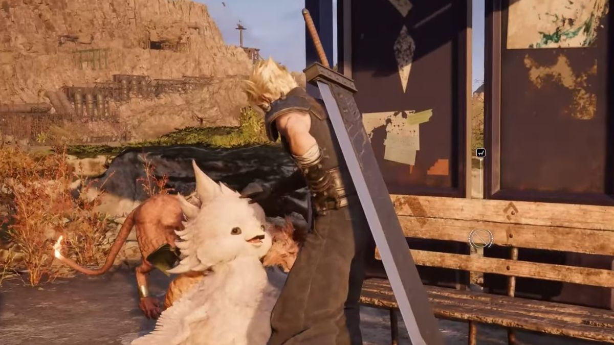 Can you pet the baby chocobo in Final Fantasy 7 Rebirth?