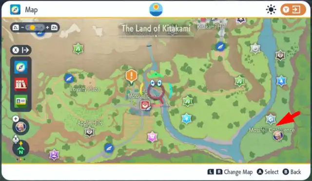 Syrupy Shack location in Pokemon Scarlet and Violet