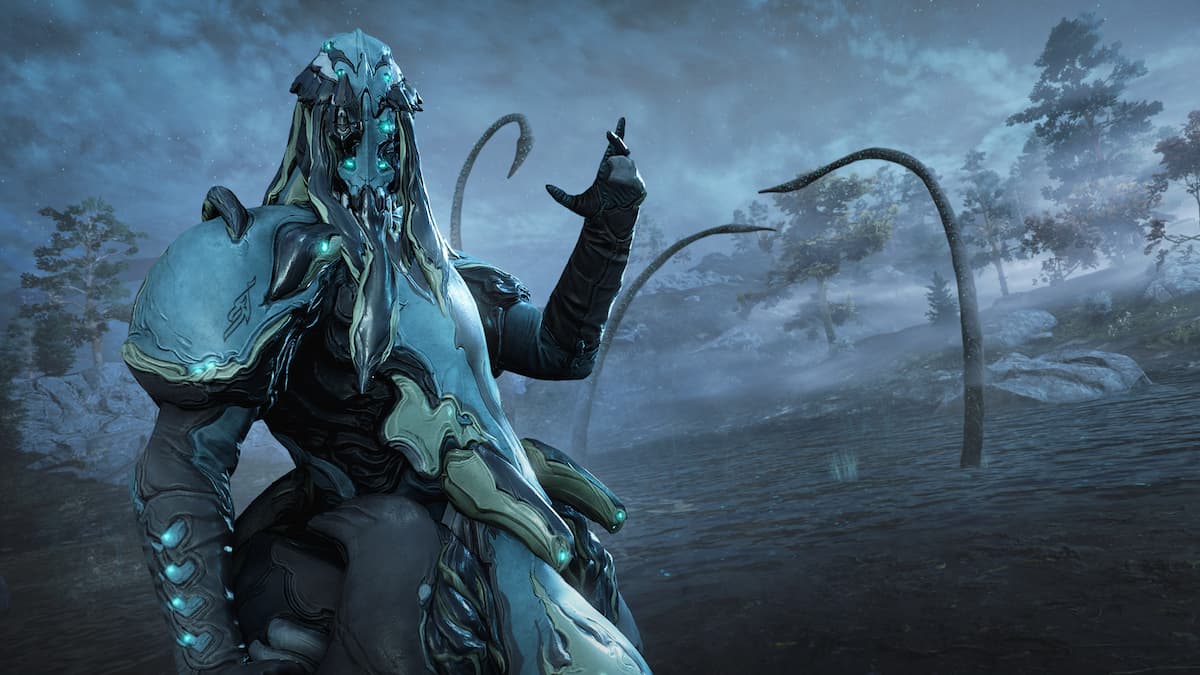 The reworked Hydroid in Warframe