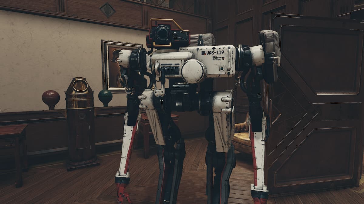 Vasco the lovely robot in Starfield