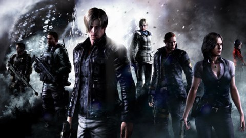 THe cast of RE6