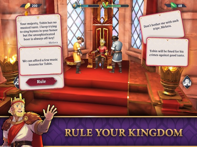 Elder Scrolls: Castles Out Now regieren Informationen über das Königreich