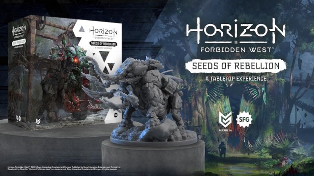 Horizon Forbidden West: Seeds of Rebellion tabletop game.