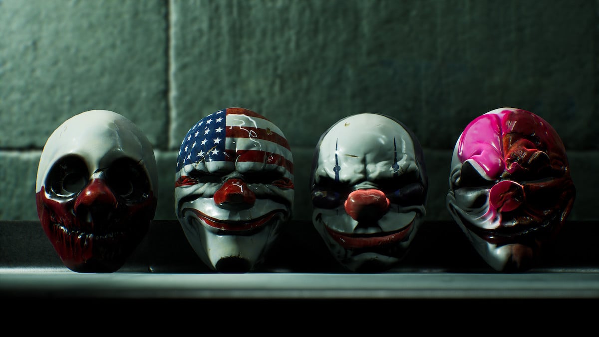 Masks in Payday 3.