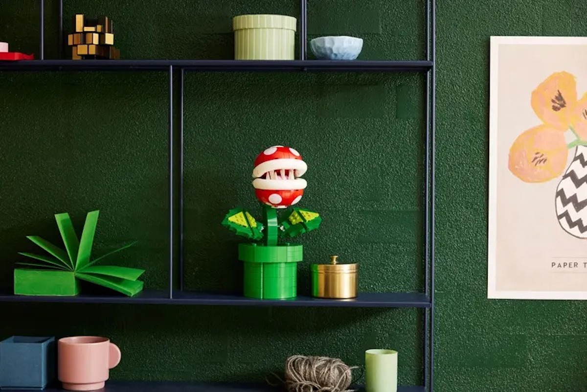 LEGO Mario Piranha Plant takes a chunk out of cabinets this November