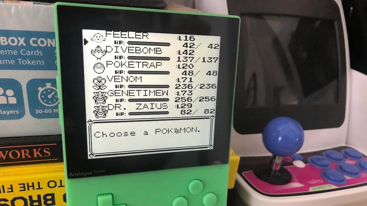 I popped in my Pokémon Red cart after 25 years, let’s all judge my Elite 4 lineup