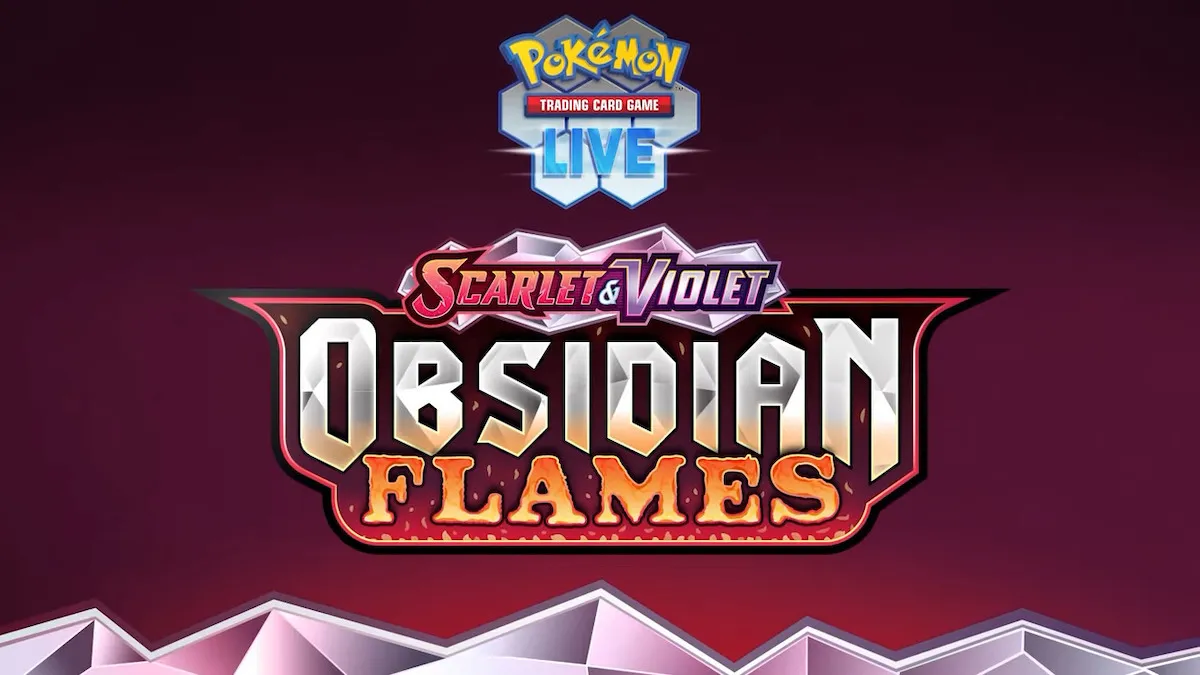Scarlet and Violet Obsidian Flames Pokemon TCG.