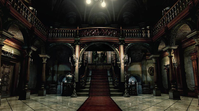 The mansion from Resident Evil 1