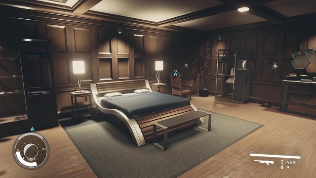 Where to find the Lodge in Starfield room