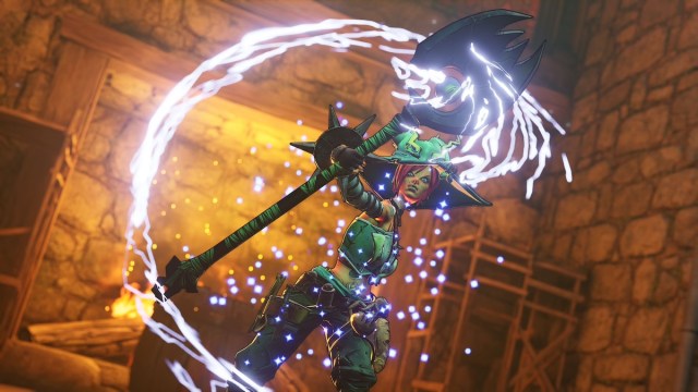 Tiny Tina's Wonderlands ocupa un lugar destacado en nuestra lista de los mejores juegos de disparos de saqueo, no dejes que este arte fantástico te engañe