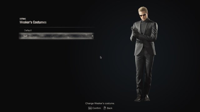 unlock outfits RE4 Remake Separate Ways DLC wesker suit