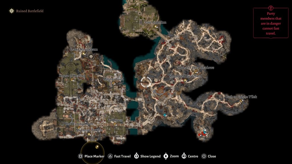 How to fast travel in Baldur's Gate 3? - All Fast travel locations