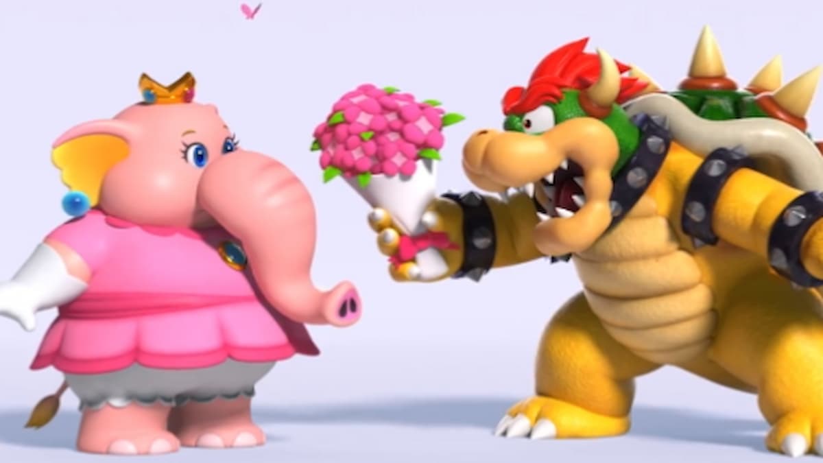 Bowser attempting to impress elephant Peach is what I wanted to get me by means of a Wednesday
