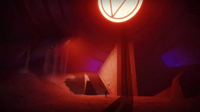 A screenshot of the final pre-boss room from The Prophecy, Destiny 2.