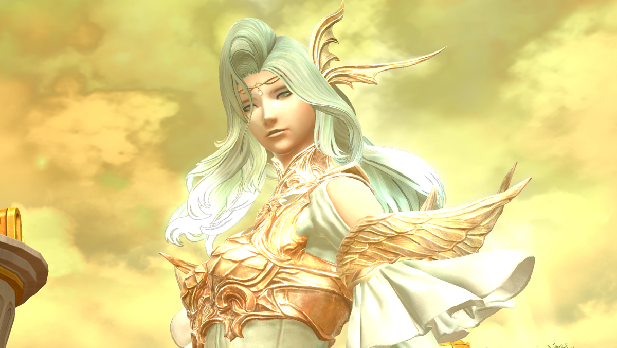 Llymlaen, one of the 12 gods in FFXIV