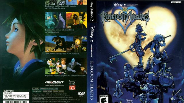 The Kingdom Hearts cover art looks incredible