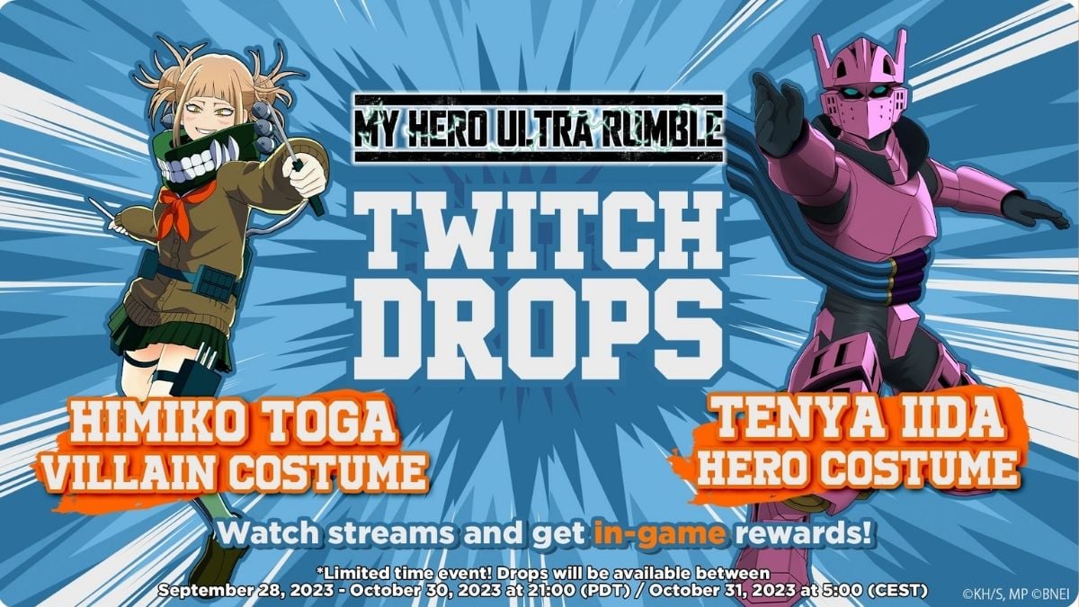 My Hero Ultra Rumble chega no final de setembro