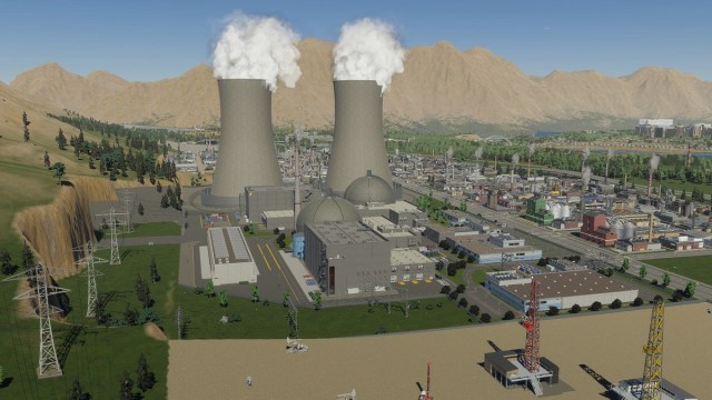 Cities: Skylines Nuclear Power Plant relocate