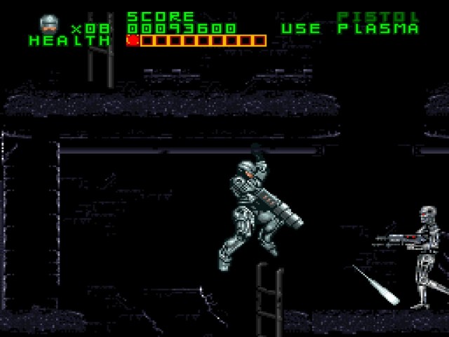 RoboCop Versus the Terminator SNES Gameplay