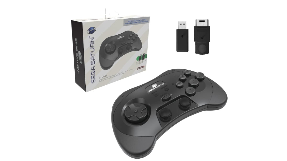 Retro-Bit’s Sega Saturn Professional Controllers slaps some sticks in your (probably) favourite controller