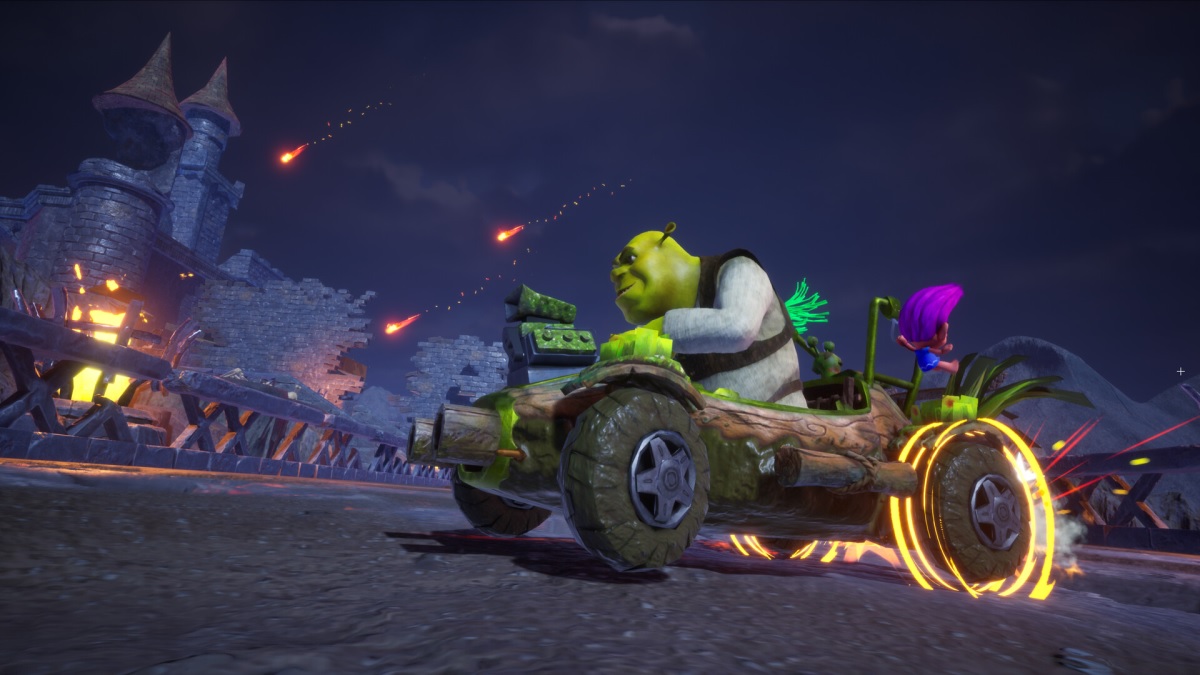 Shrek in DreamWorks All-Star Kart Racing