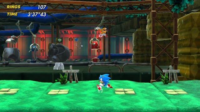 The Sonic Superstars Switch performance is great