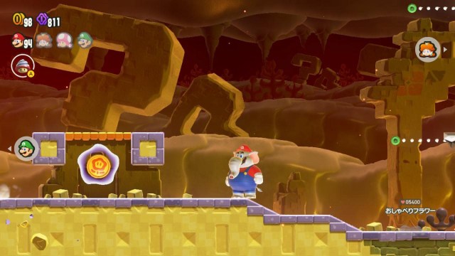 Получение Чудо-монеты в Super Mario Bros. Wonder