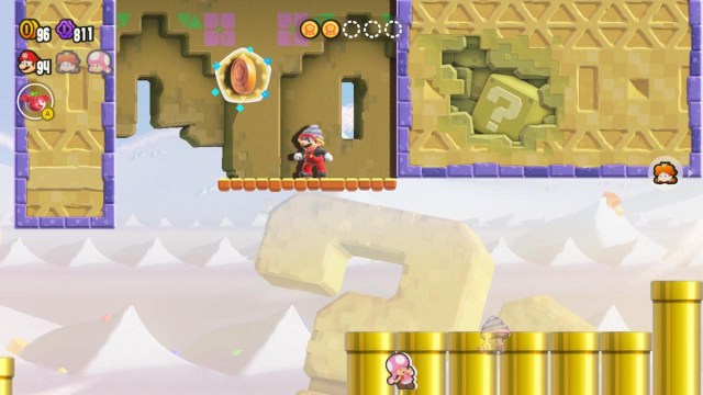 Марио перед чудо-монетой