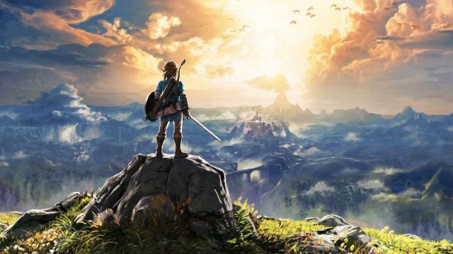 The Legend of Zelda Breath of the Wild has some of the best video game cover art