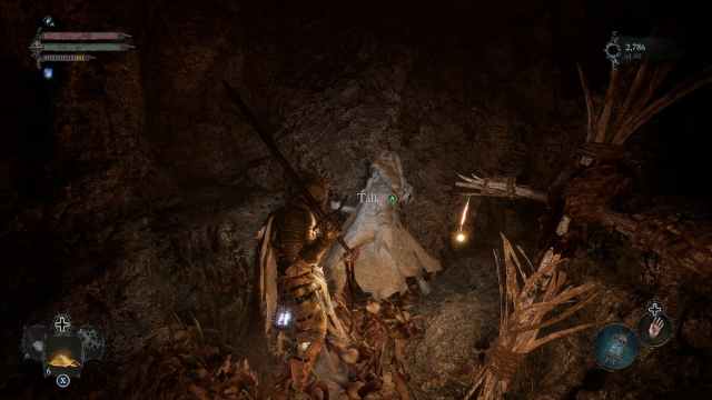 Окаменевшая каменная женщина в Lords of the Fallen