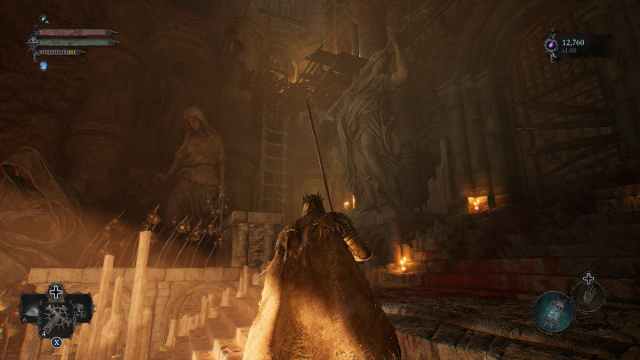 Лестница возле Святилища в Lords of the Fallen