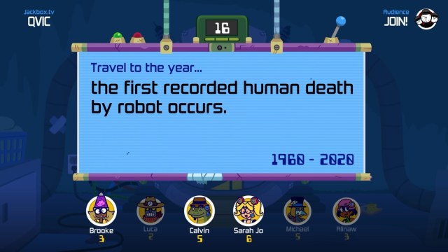 Time Jinx es lo más destacado de The Jackbox Party Pack 10